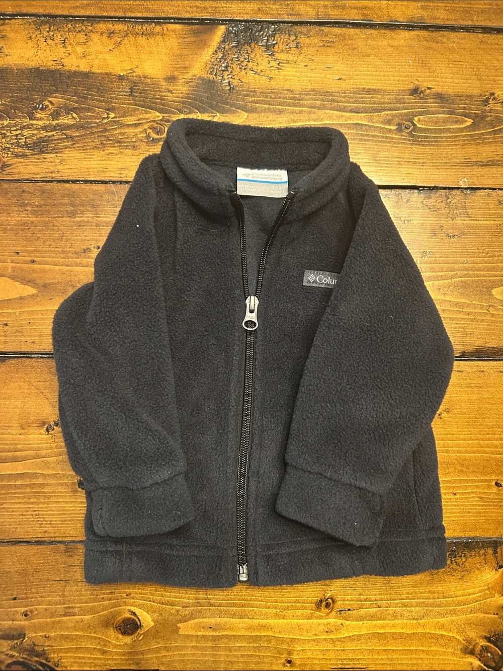 Columbia infant zip up fleece jacket